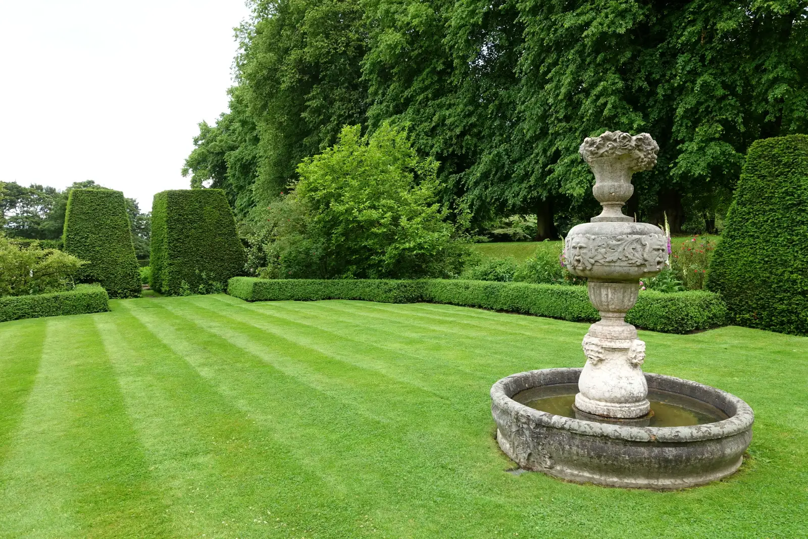 A lawn Hollis & Sons keeps
